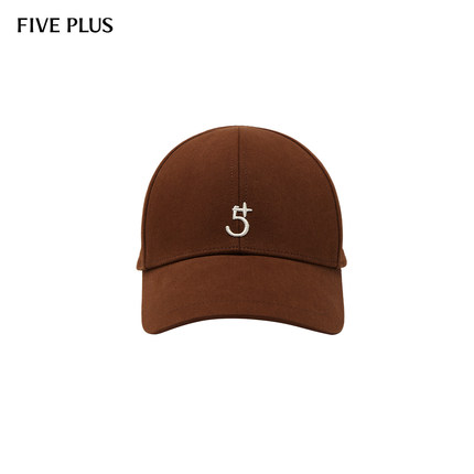 FIVE PLUS饰品复古美拉德刺绣通勤休闲时尚2026新款女士棒球帽