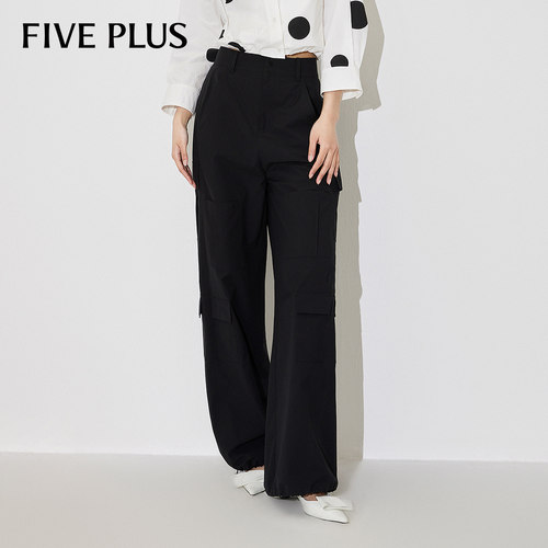 直筒休闲裤FivePlus宽松