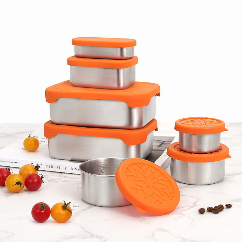 304不锈钢办公室简餐便当盒