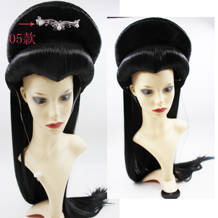 古装新白娘子假发头套租赁白娘子假发套白素贞头饰舞台假发租