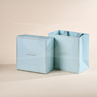 雅诗兰黛礼品盒礼品袋蒂芙尼蓝正品新款含礼袋拉菲草雪梨纸 包邮