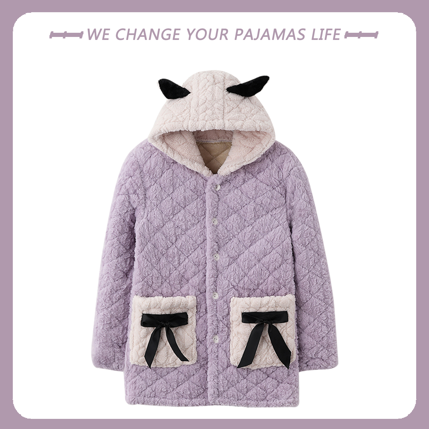 珊瑚绒夹棉面料+不起球不褪色