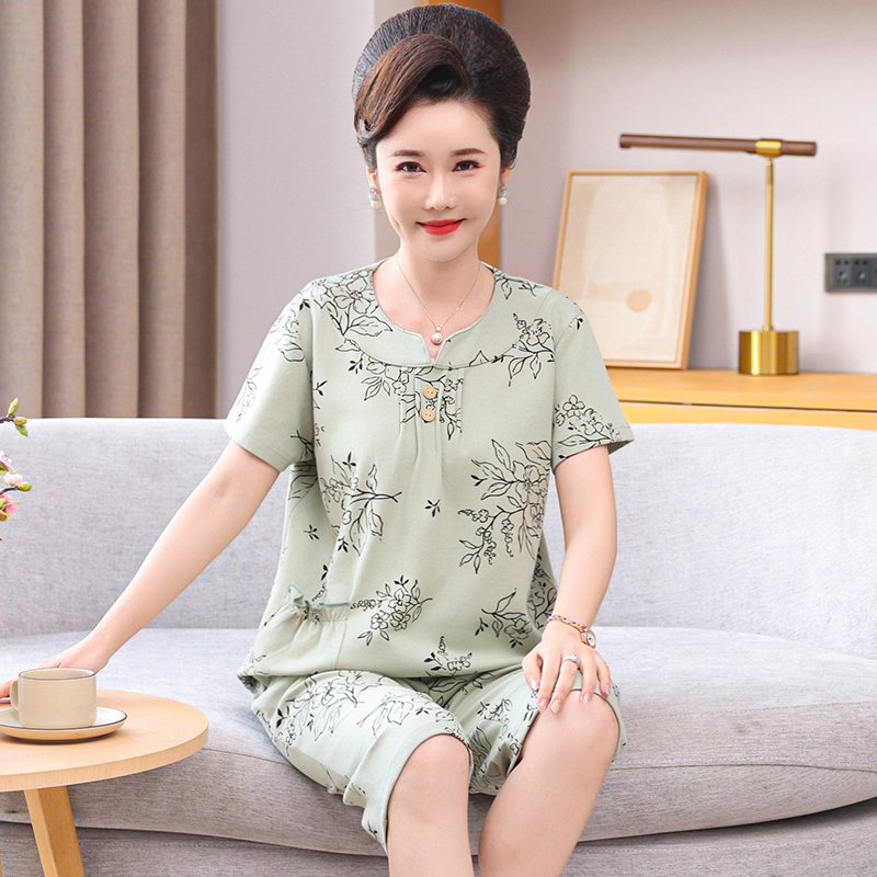 纯棉睡衣+不起球不褪色