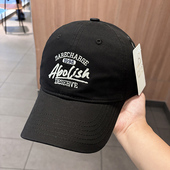 美式 复古刺绣棒球帽男女春秋情侣遮阳帽大头围软顶鸭舌帽子显脸小