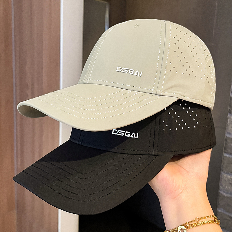 户外运动速干网眼透气遮阳鸭舌帽