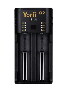21700充电器4.2V26650锂电池3.7V智能18650座充镍氢AA双槽万能充