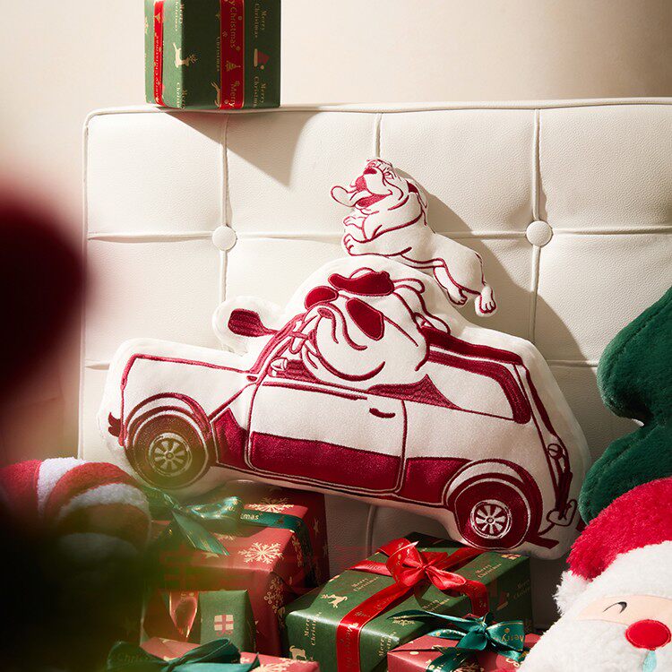 迷你原厂新款幽默狗抱枕套装