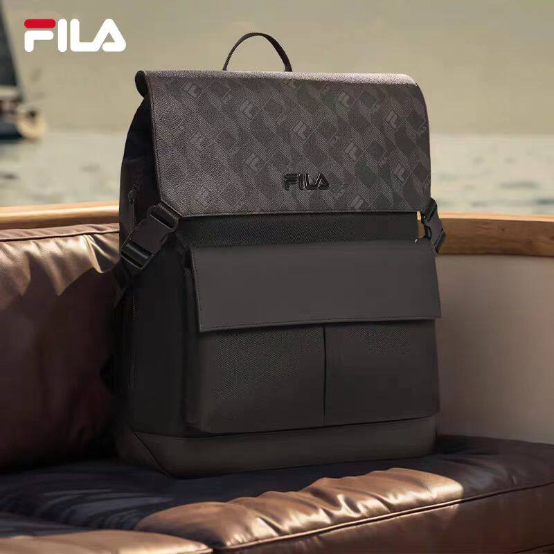 易烊千玺同款FILA斐乐男士背包