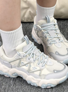 FILA 斐乐2025新款猫爪6女鞋老爹鞋运动鞋男款鞋子休闲鞋