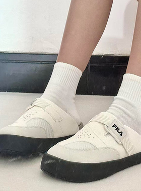 FILA斐乐舒迈拖鞋勃肯鞋拖鞋女鞋2026夏新款百搭一脚蹬运动鞋子