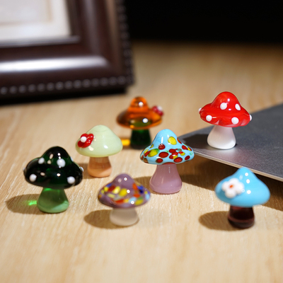 蘑菇家族|手工玻璃小摆件