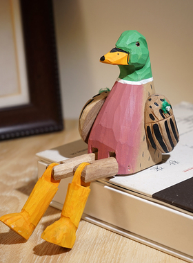 “模特范儿”木雕小摆件大长腿