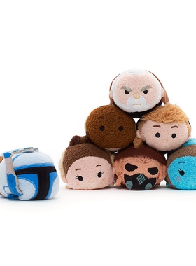 TSUM 星球大战STAR WARS松松毛绒玩具公仔叠叠乐趴趴儿童卡通礼物