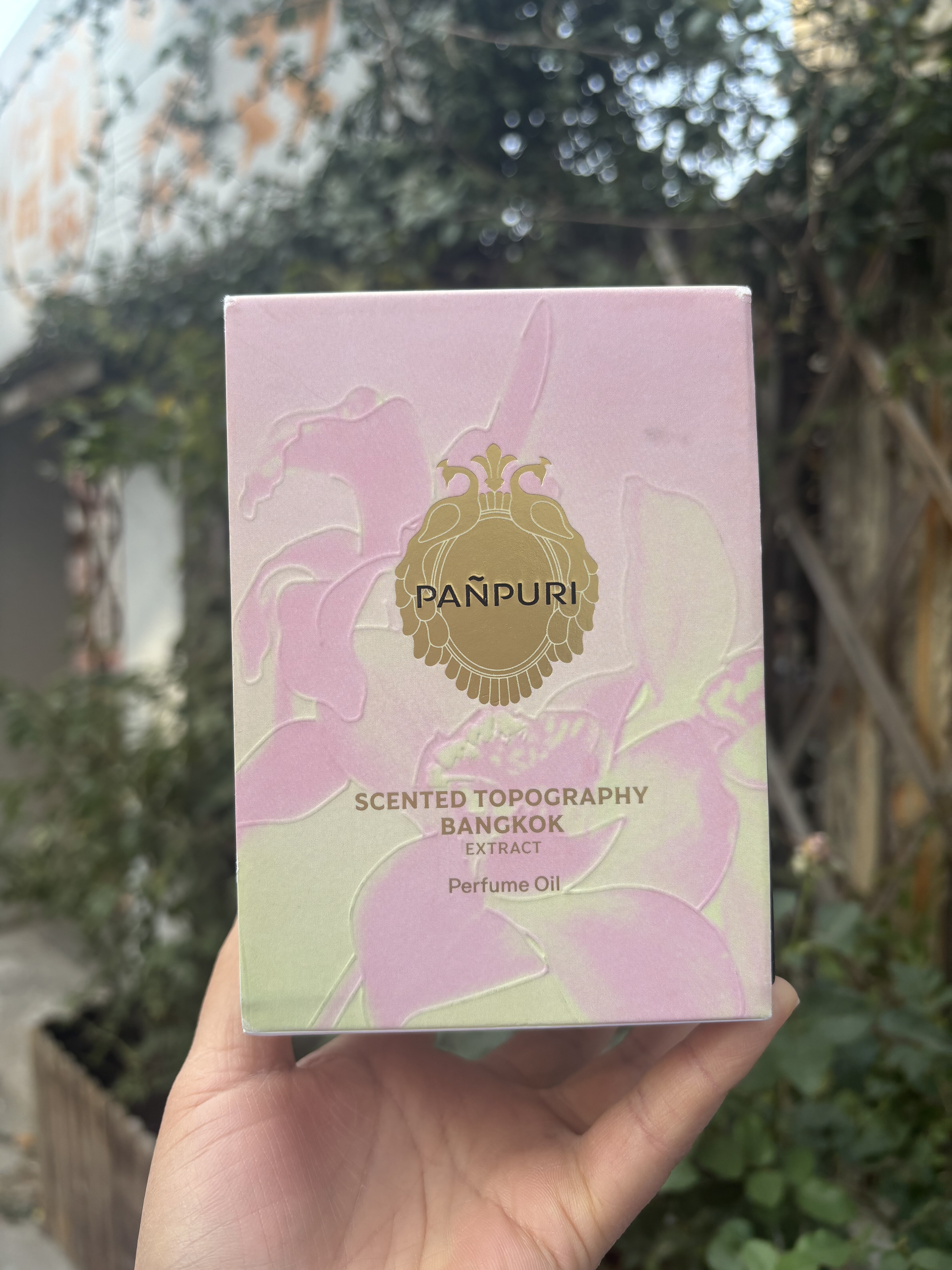 泰国Panpuri限量版晚香玉橙花香水油粉色礼盒套装现货秒发50ml