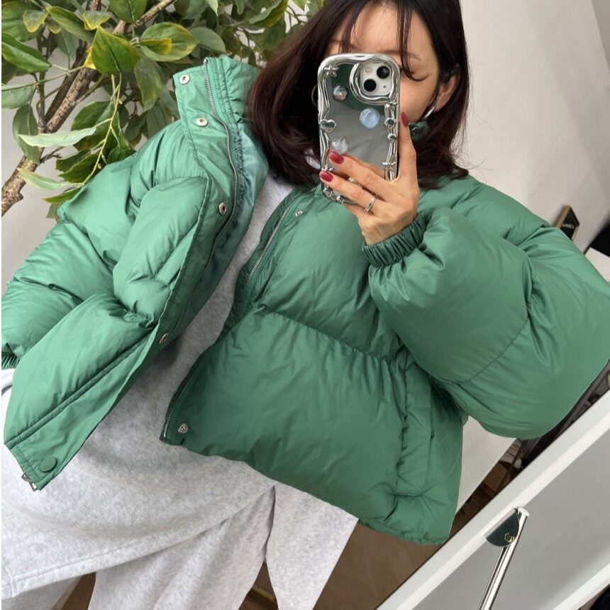 韩国宽松显瘦羽绒棉服面包服