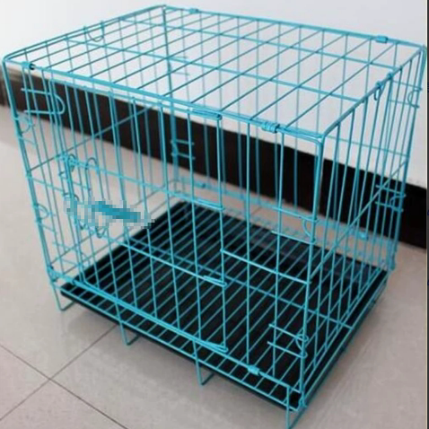 宠物用品小狗笼子泰迪铁丝笼猫兔鸡笼航空托运小中大型犬幼犬笼子