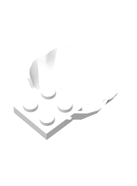 国产MOC拼插积木零件 兼容 18970 大贝壳 5个