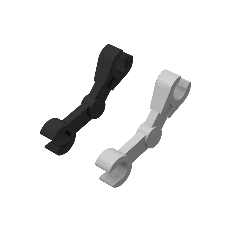 国产MOC拼插积木零件 兼容 30377 机械弯臂骷髅手 10个