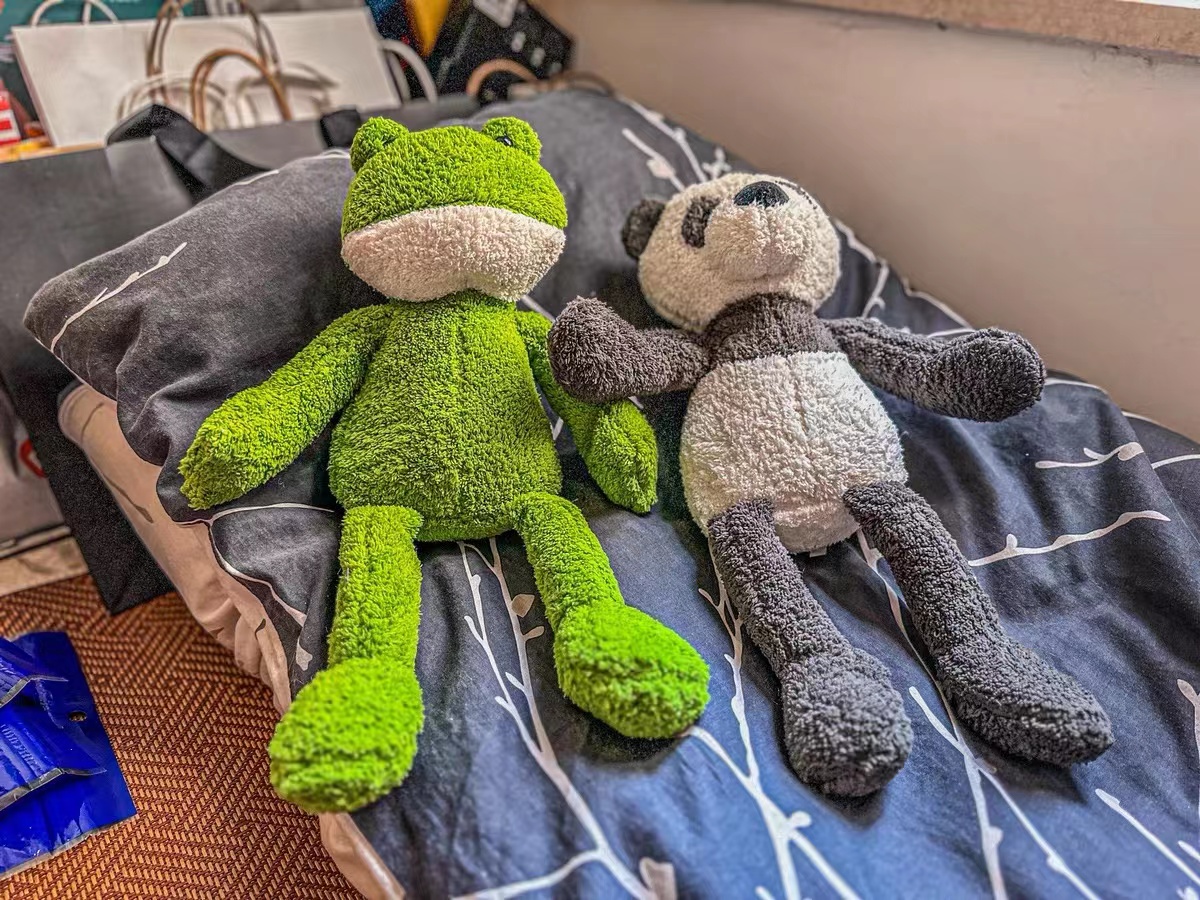 ins青蛙玩偶a级pp棉丑萌治愈