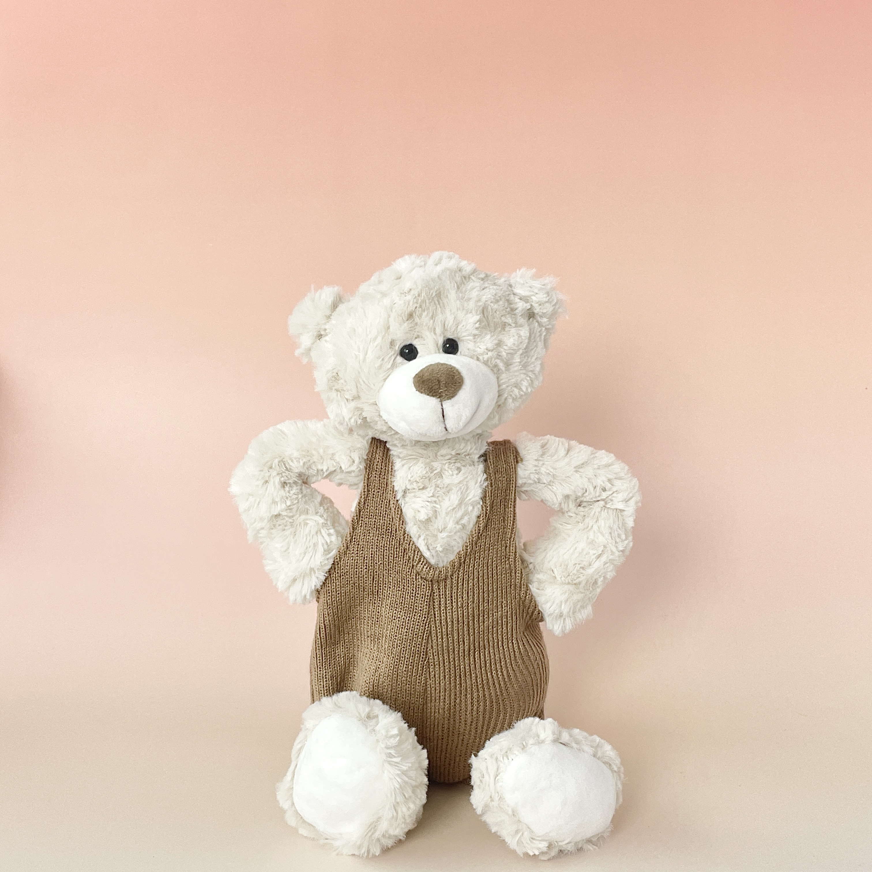 可爱复古毛绒安抚娃娃生日礼物