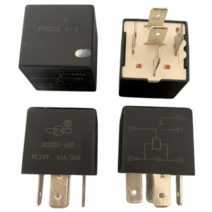 适用于中联吊车天义保险盒继电5插JQ202S -AED   24V五脚
