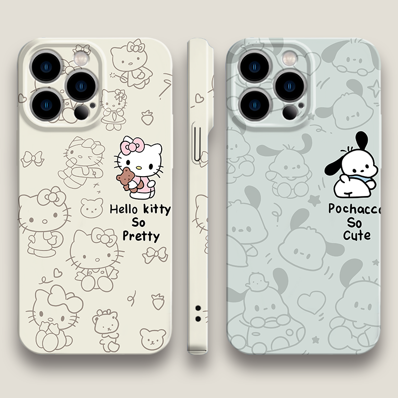 HelloKitty情侣手机壳适用iphone16promaxvivox200s可爱x100ultra软壳p70套mate60卡通小米15可爱oppofindX8S