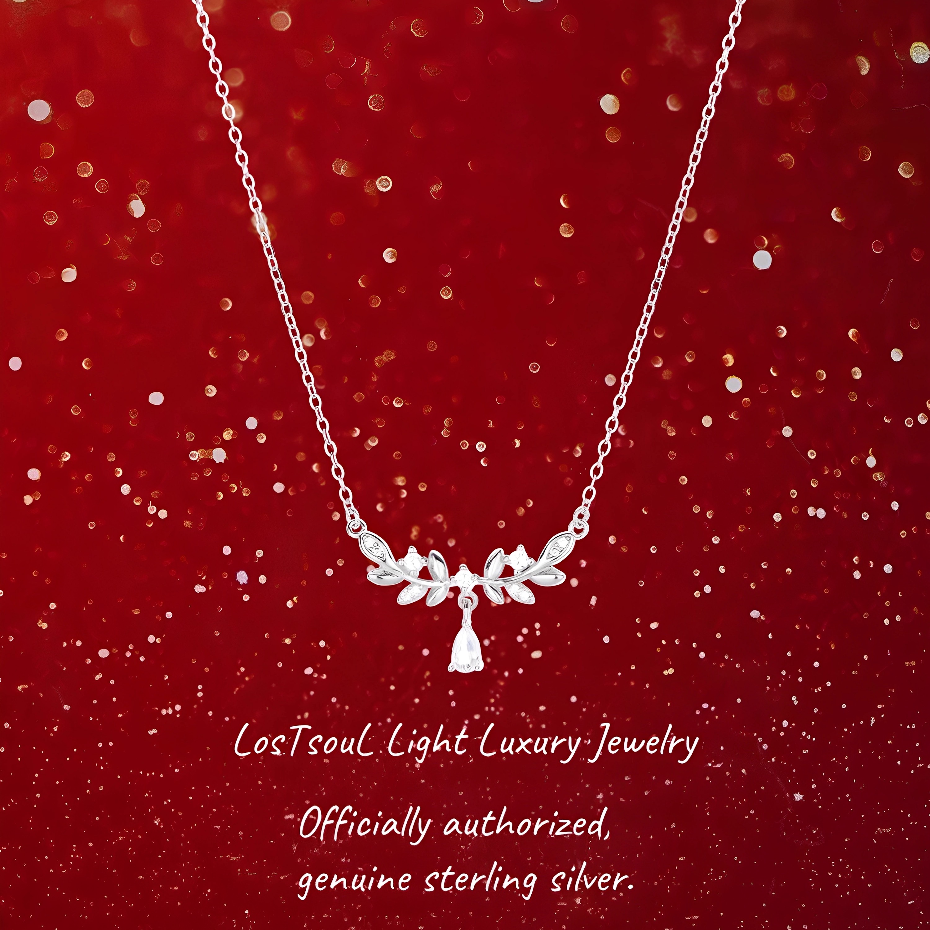 「月桂女神」S999纯银项链女麦穗高级感轻奢小众锁骨链送女友礼物