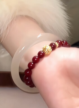 红菩提手串新中式清冷感手链