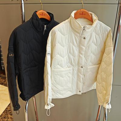 比音勒芬专柜正品秋冬装女装棉服宽松外套短款时尚轻薄883221159