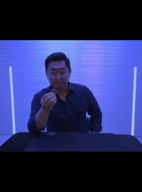 魔术教学 2025《17部硬币技巧》Pinpoint 2 视觉化多种手法纯干货