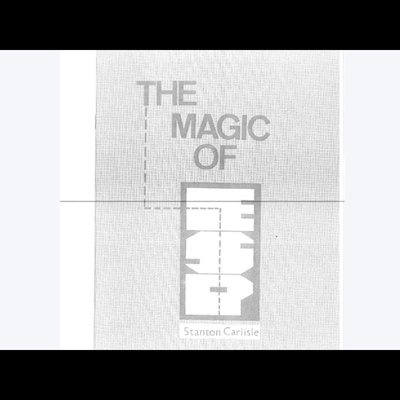 魔术教学 2024ESP纸牌流程The Magic of ESP by Stanton 超值讲义