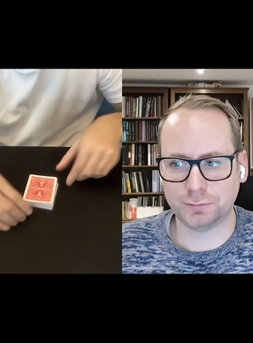 魔术教学 2025中文大师纸牌讲座Masterclass Live 干货一小时精品