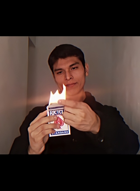 魔术教学 2025Fire牌盒 控火术 空盒 出牌 变牌 抖音酷炫手法超值