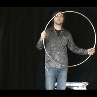 魔术教学 2024悬浮环The Hoop for the Levitation by Victor精品