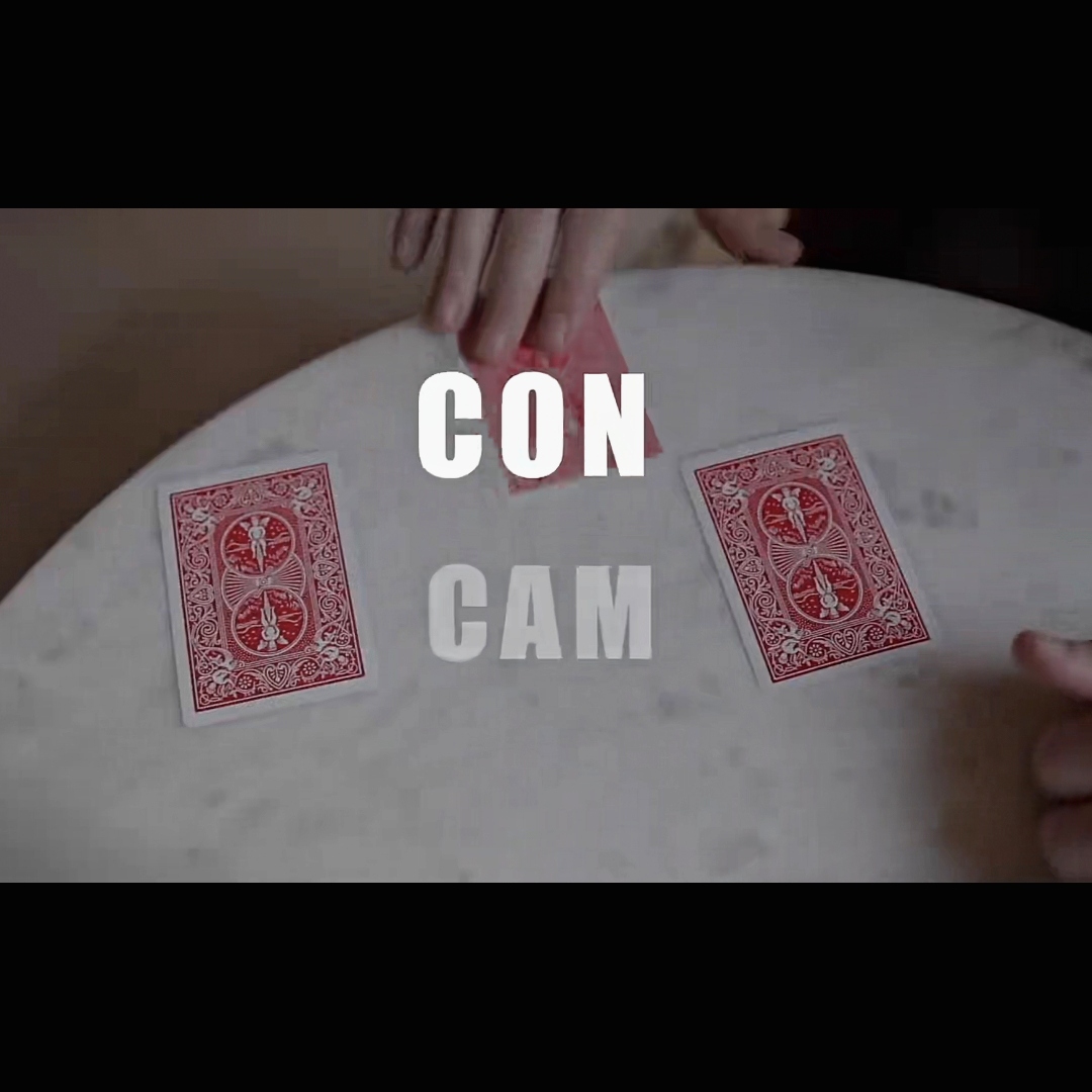 魔术教学 2024大师三张牌流程Con Cam Monte 抖音视觉化手法 超值