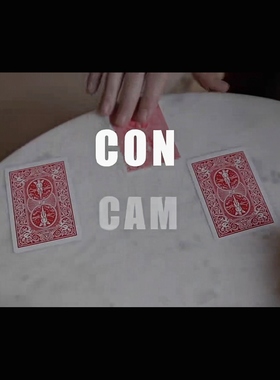 魔术教学 2024大师三张牌流程Con Cam Monte 抖音视觉化手法 超值