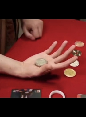 魔术教学 2025多效果硬币流程LCC Pro by N2G Magic巧妙新颖超值