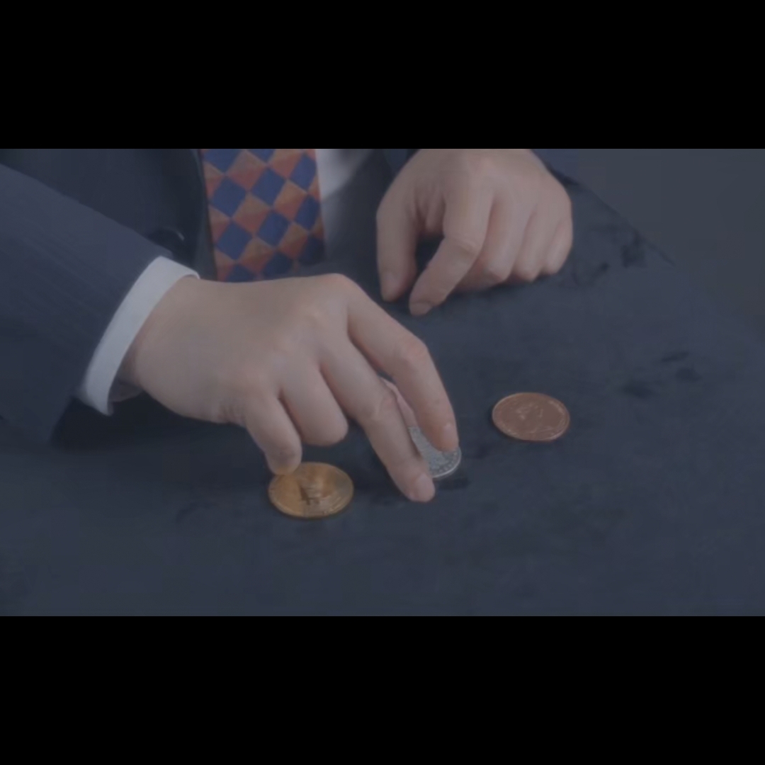 魔术教学 2025泰国硬币大师手法教学Trident by Alex Ng Bond Lee