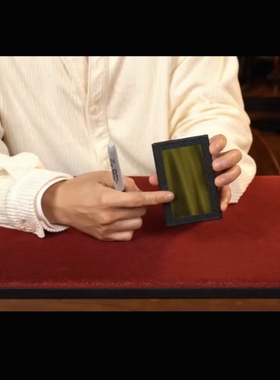 魔术教学 2024新式纸条读心工具Mental Billet Pad 实用 超值中文