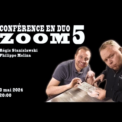 魔术教学 2024重磅纸牌讲座Conference Live en Duo by Phili超值