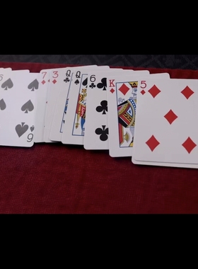 魔术教学 2025纸牌技巧On Second Thoughts 洗切换  纯手法 超值