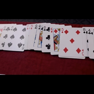 2025纸牌技巧On 纯手法 Second 洗切换 超值 Thoughts 魔术教学