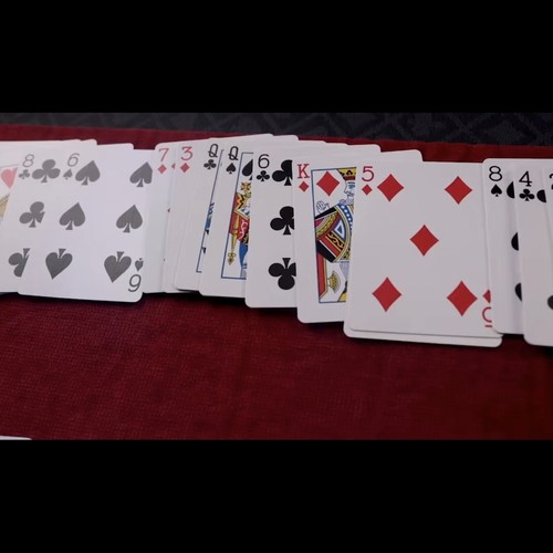 魔术教学 2025纸牌技巧On Second Thoughts 洗切换  纯手法 超值