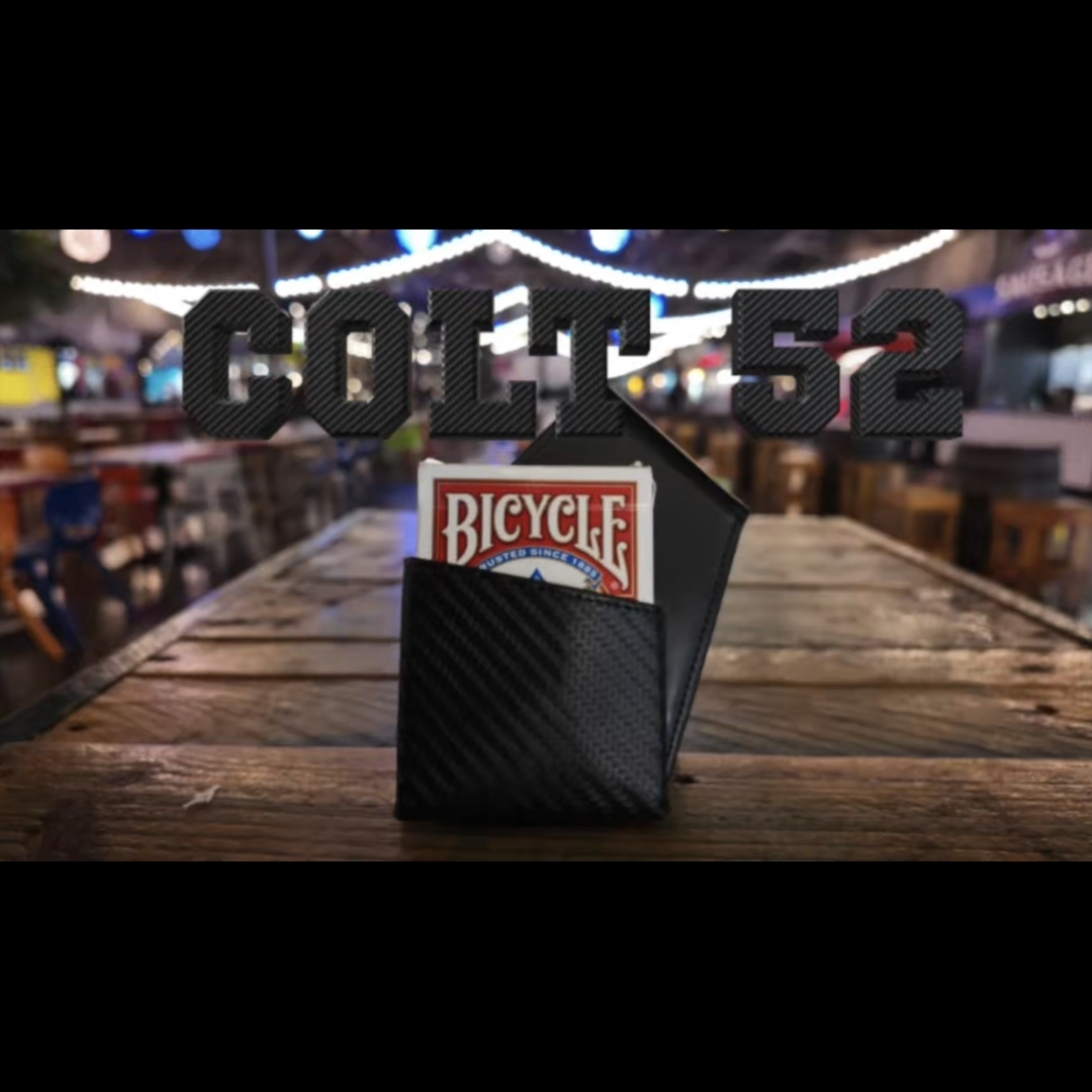 魔术教学 2025Colt 52 The Ultimate Deck Holder 纸牌技巧结合版