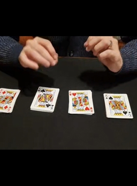 魔术教学 2025Nobody Can Predict It 两部经典纸牌手法 超值精品