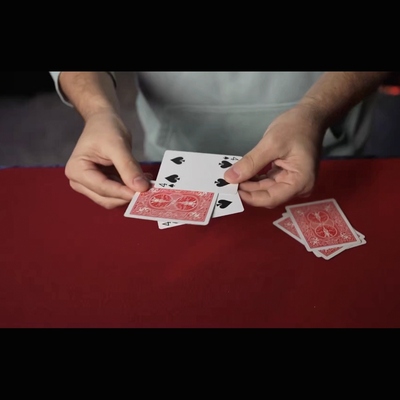 魔术教学 2024超强牌组流程4 Flush by Nick Trost 抖音网红 手法