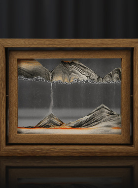 创意流沙画沙漏摆件解压家居