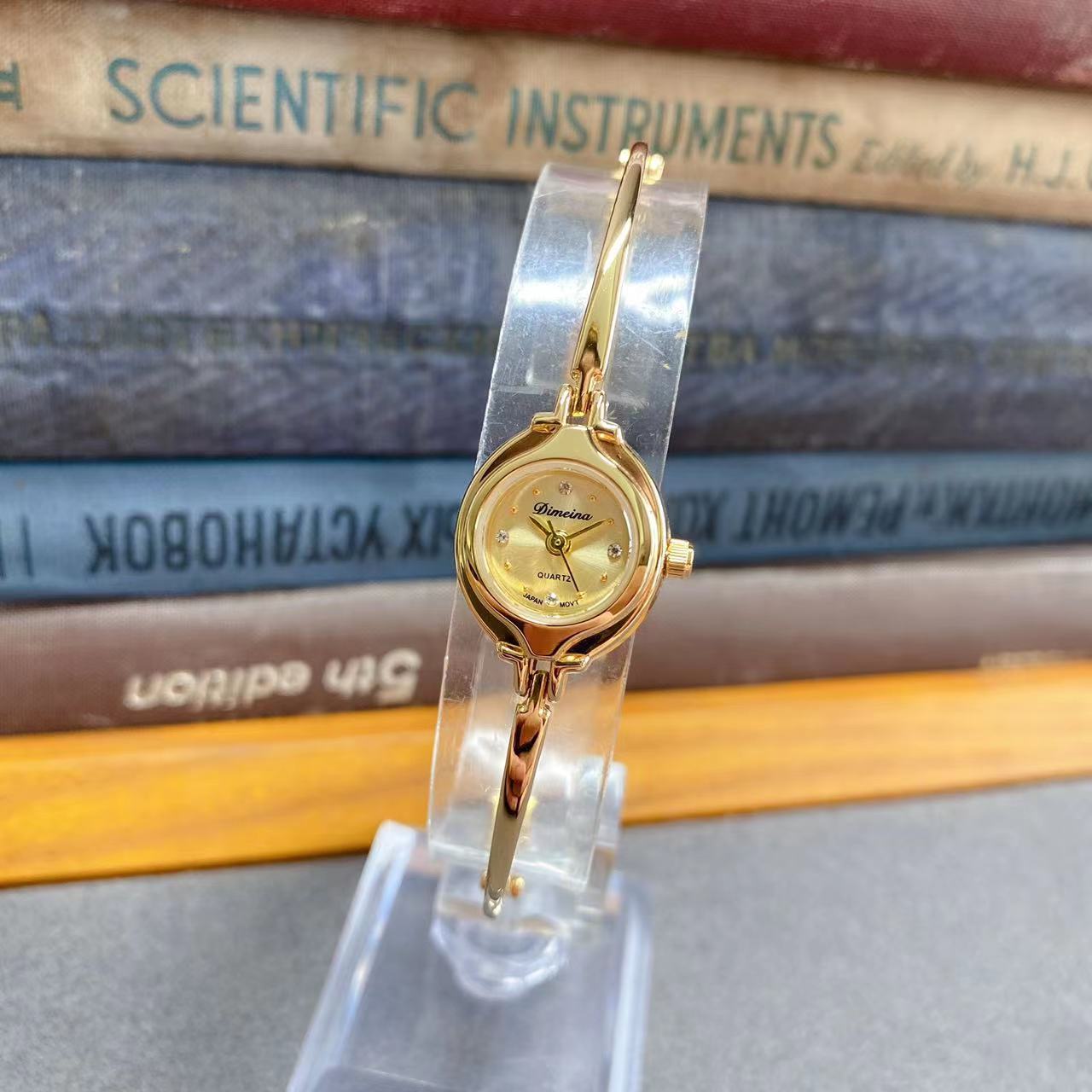 蒂美娜手镯珠宝扣镀金