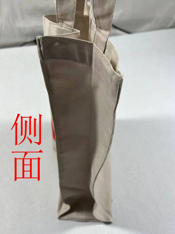 外单原尾货100%棉胶印环保包帆布包购物袋