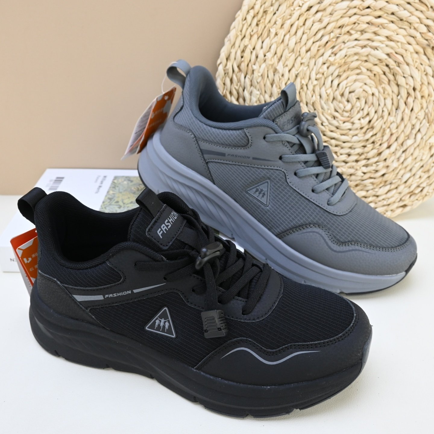 26春老北京男款运动休闲鞋中老年健步鞋舒适防滑轻便软底男爸爸鞋,流行男鞋,网面鞋,淘宝优惠券,粉丝福利购,淘宝优惠卷